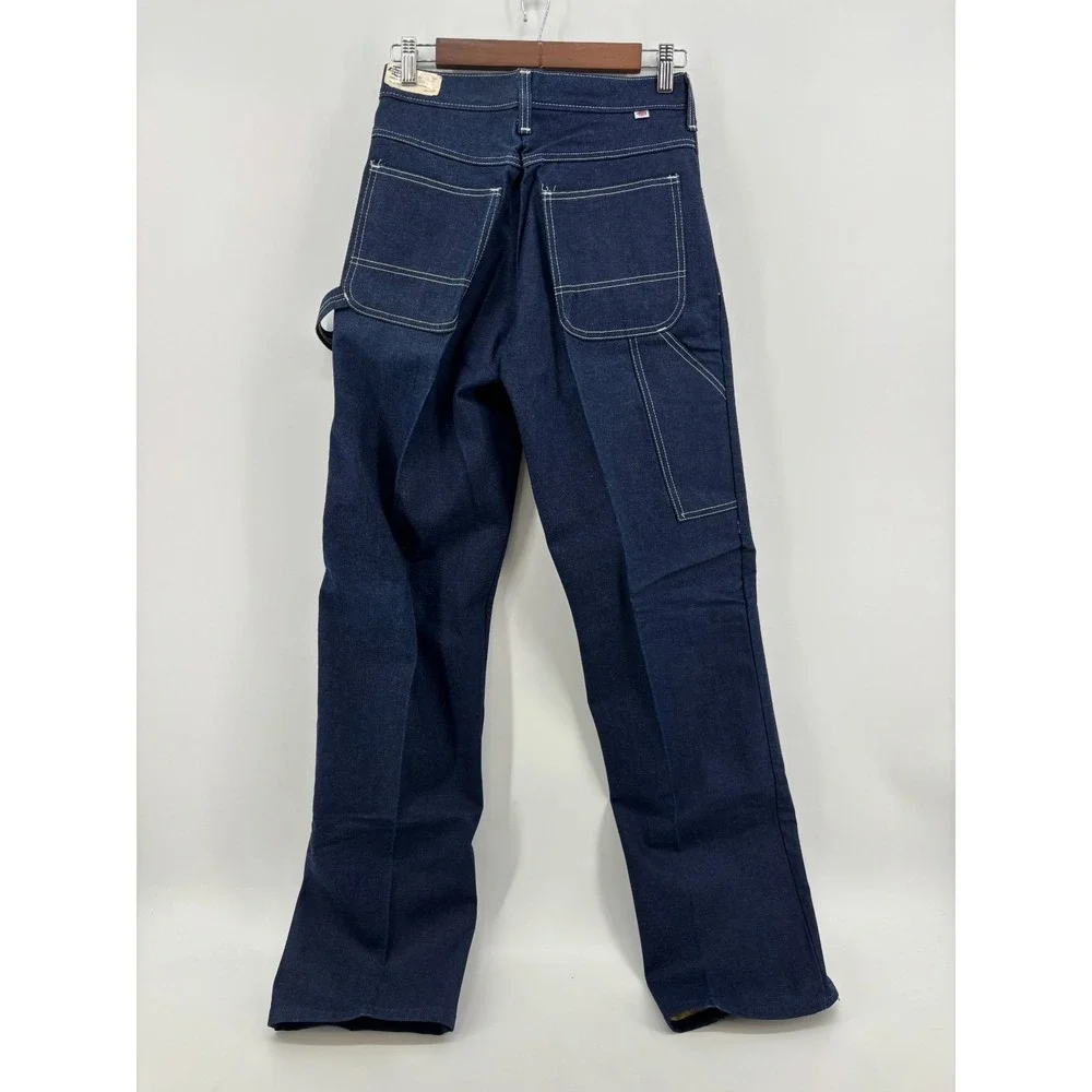 Dickies Straight Leg Carpenter Jeans Mens Blue Denim Relaxed Fit USA 2993L 28x34